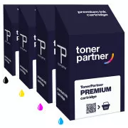 MultiPack Tintenpatrone TonerPartner PREMIUM für HP 912-XL (3YL81AE, 3YL82AE, 3YL83AE, 3YL84AE), black + color (schwarz + farbe)