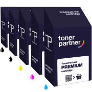 MultiPack EPSON T2636-XL (C13T263640) - Tintenpatrone TonerPartner PREMIUM, black + color (schwarz + farbe)
